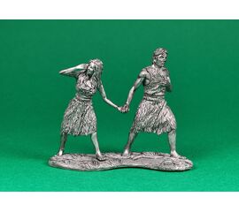 Adam and Eve leaving the Garden of Eden