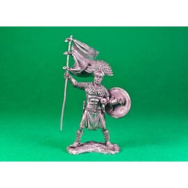 Moroni Raises the Title of Liberty