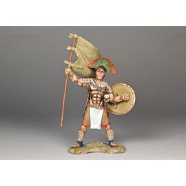 Moroni Raises the Title of Liberty