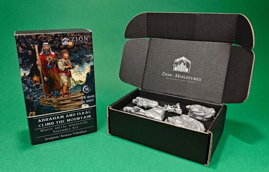 Abraham and Isaac Climb the Mountain