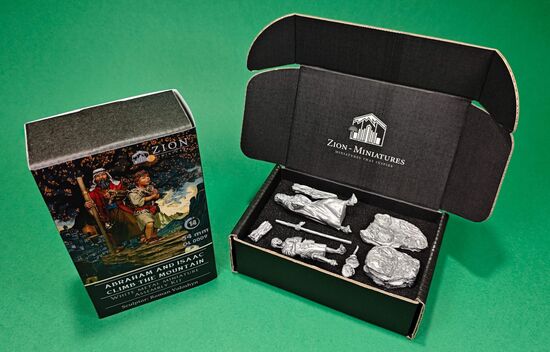 Abraham and Isaac Climb the Mountain