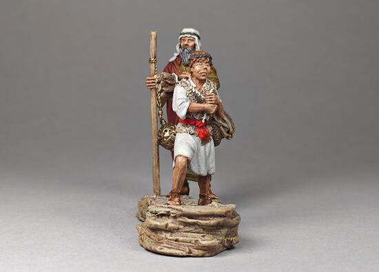 Abraham and Isaac Climb the Mountain