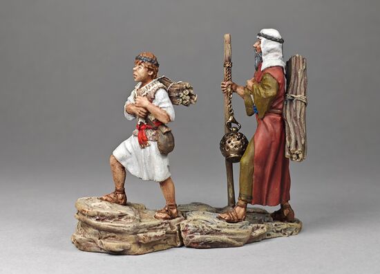 Abraham and Isaac Climb the Mountain