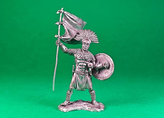 Moroni Raises the Title of Liberty