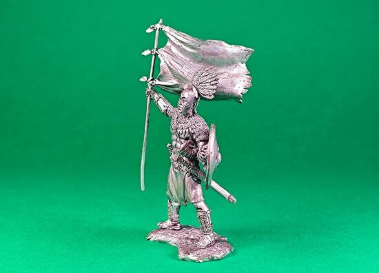 Moroni Raises the Title of Liberty