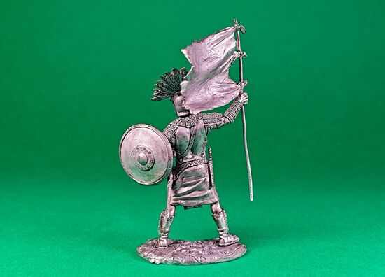 Moroni Raises the Title of Liberty