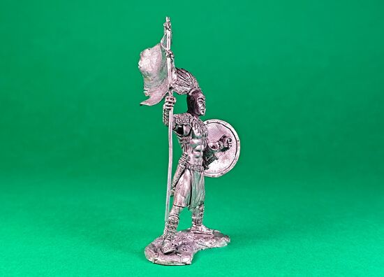 Moroni Raises the Title of Liberty