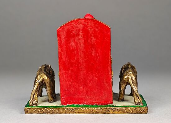 King Solomon on the Throne of Israel