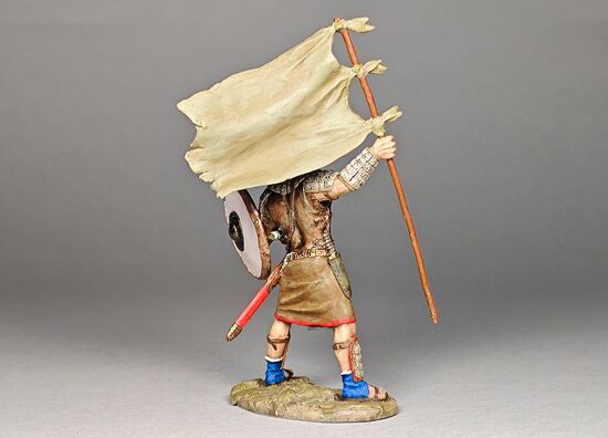 Moroni Raises the Title of Liberty