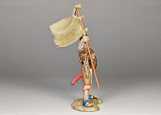 Moroni Raises the Title of Liberty