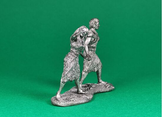 Adam and Eve leaving the Garden of Eden