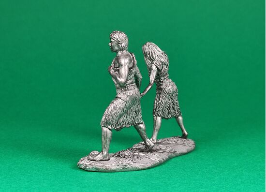 Adam and Eve leaving the Garden of Eden